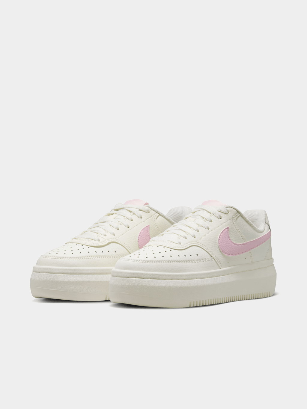 Nike Womens Court Vision Alta Sail Sneakers