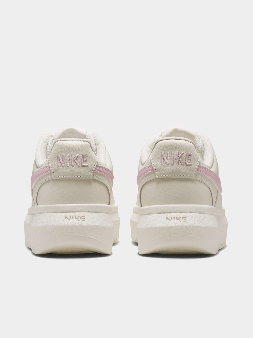 Nike Womens Court Vision Alta Sail Sneakers