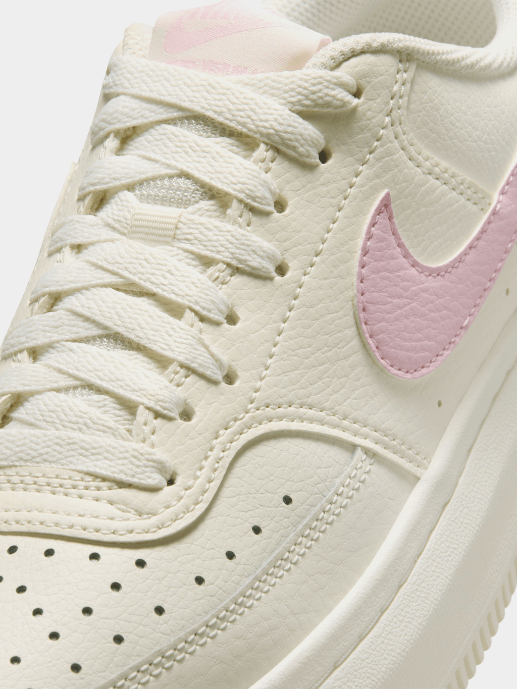 Nike Womens Court Vision Alta Sail Sneakers