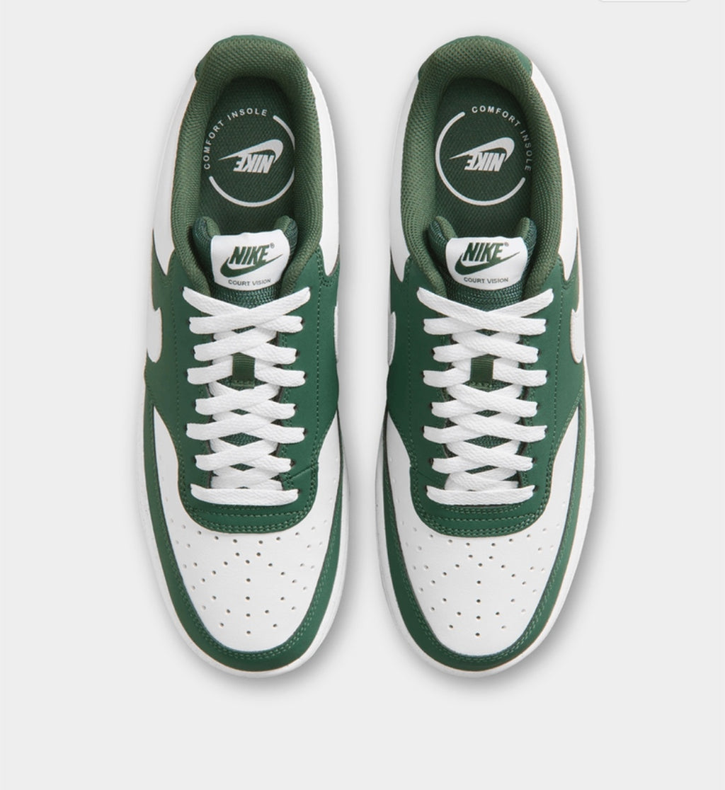Nike Court Vision Low Next Nature Green/White Sneakers