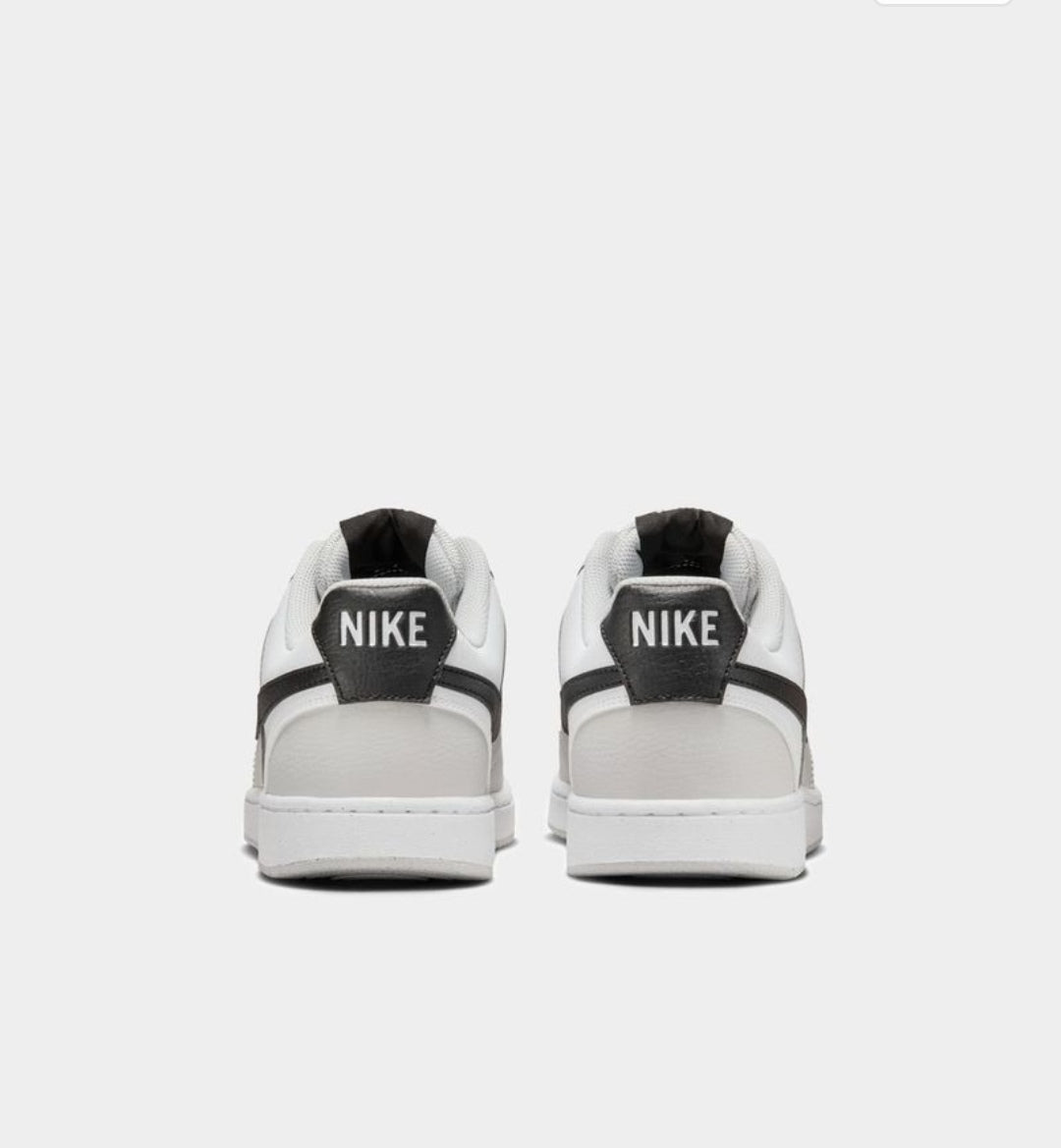 Mens Nike Court Vision Grey/black/White Sneakers
