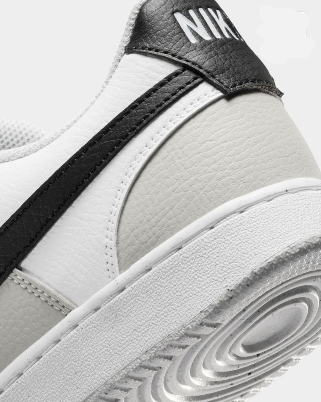 Mens Nike Court Vision Grey/black/White Sneakers