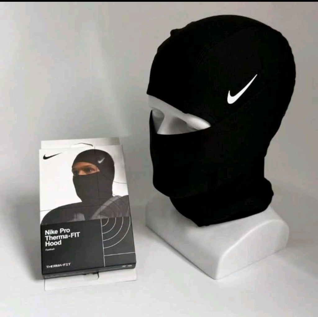 Nike Lightweight Windproof Breathable Black Cap Nike Pro Therma-Fit Windproof Warm Quick-Dry Cycling Balaclava