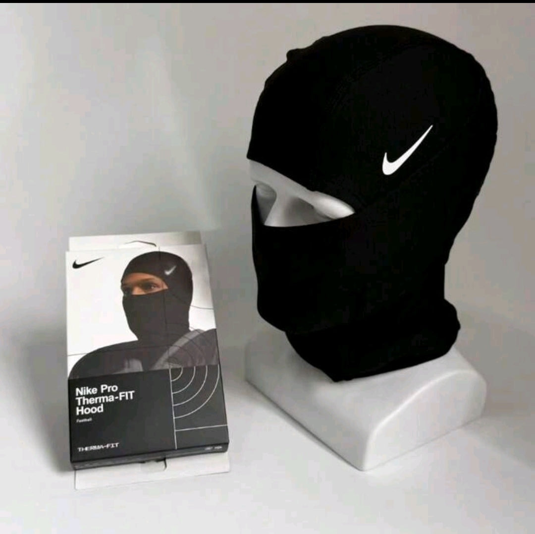 Nike Lightweight Windproof Breathable Black Cap Nike Pro Therma-Fit Windproof Warm Quick-Dry Cycling Balaclava