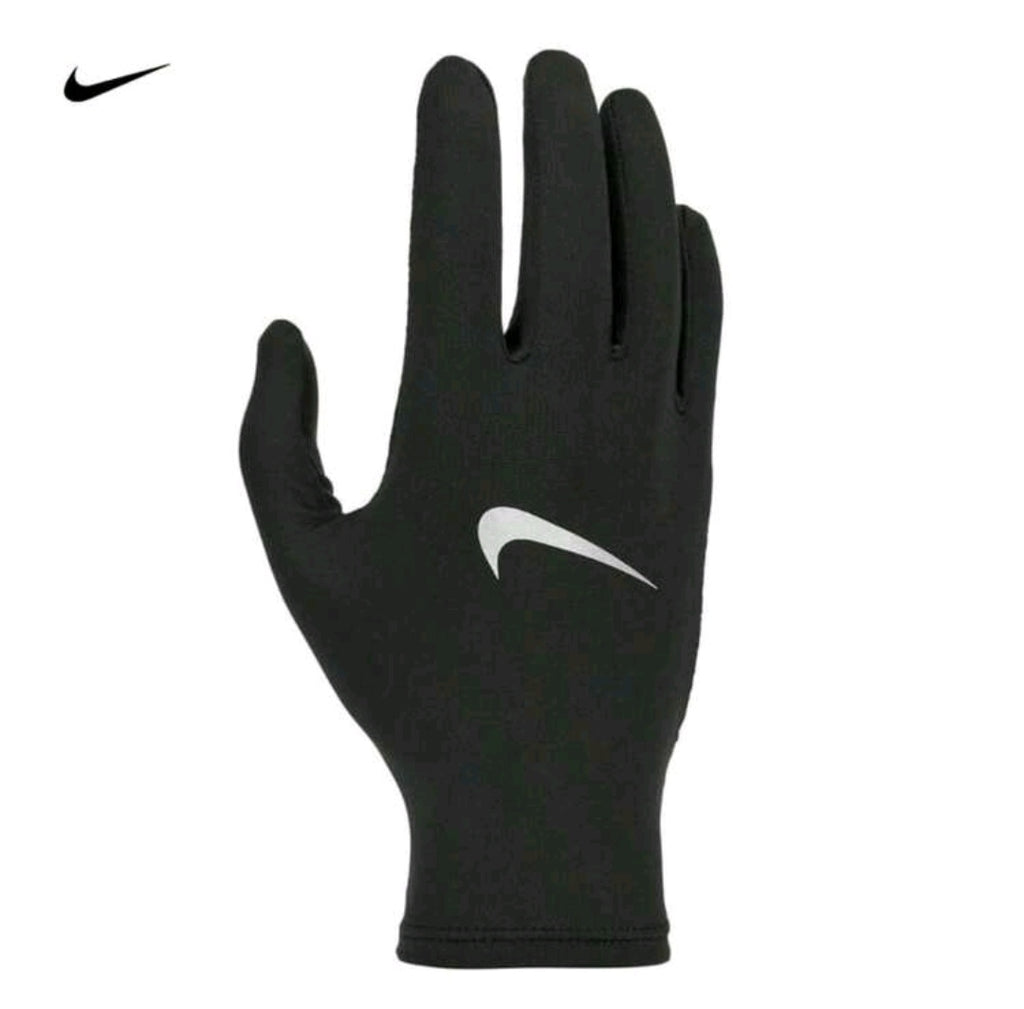 Nike Sports Gloves Unisex Outdoor Cycling Football Running Anti-Slip Warm Windproof Quick-Drying Black