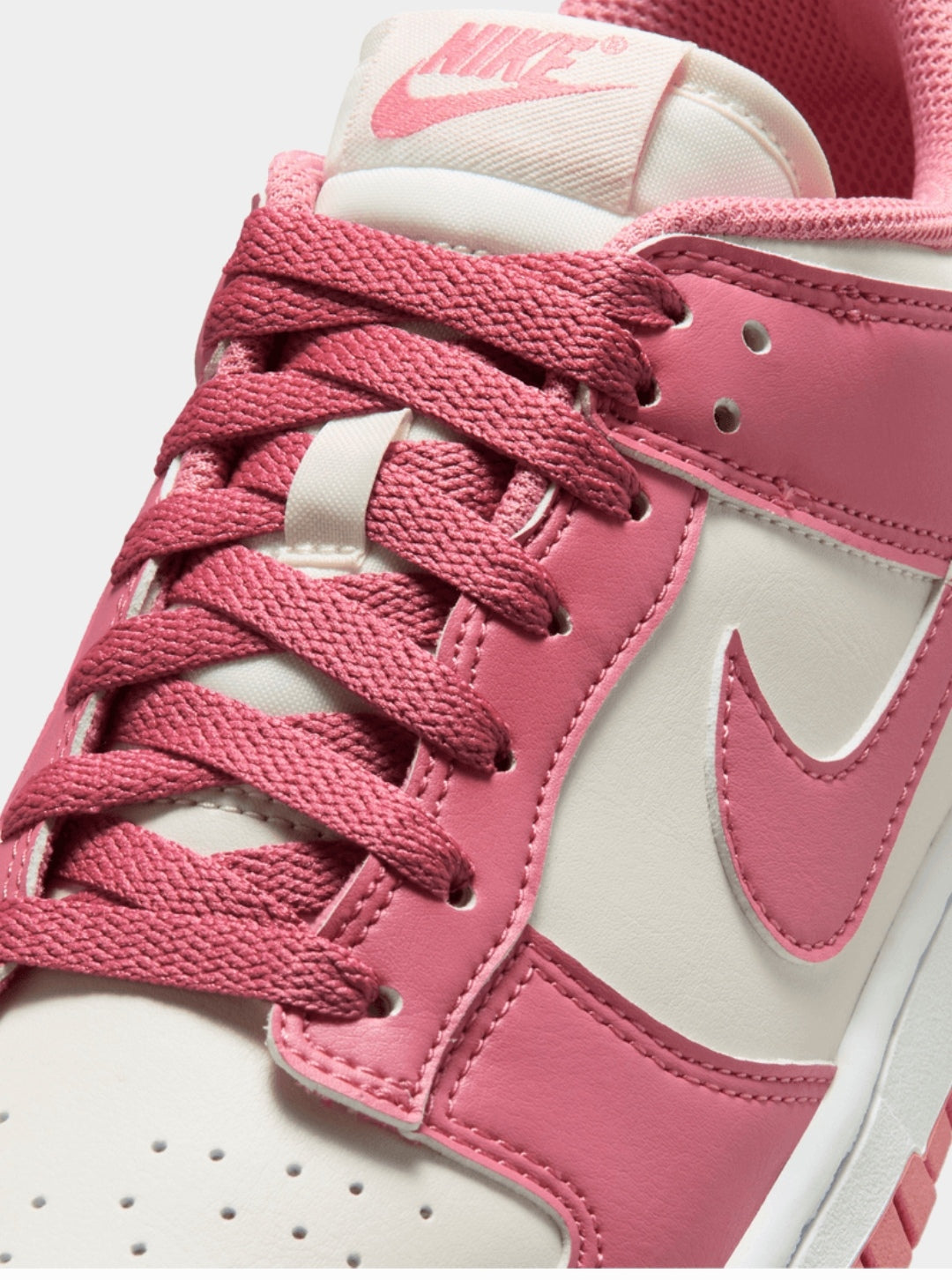 Nike Dunk Low "Fierce Pink/white" sneakers